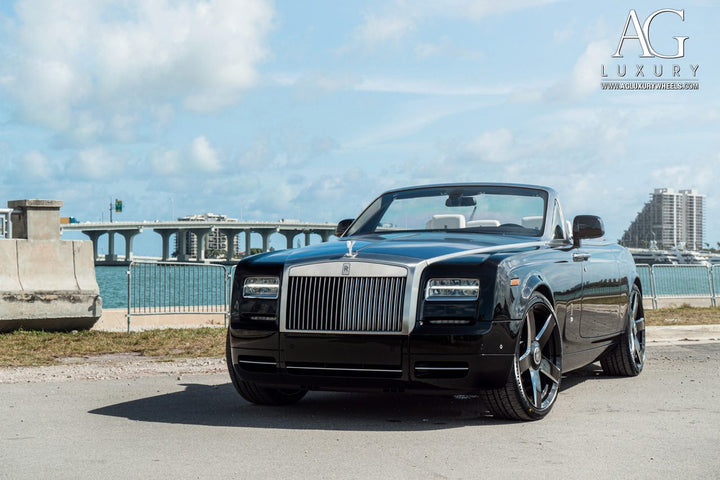 Rolls-Royce Phantom Drophead Coupe on custom forged wheels