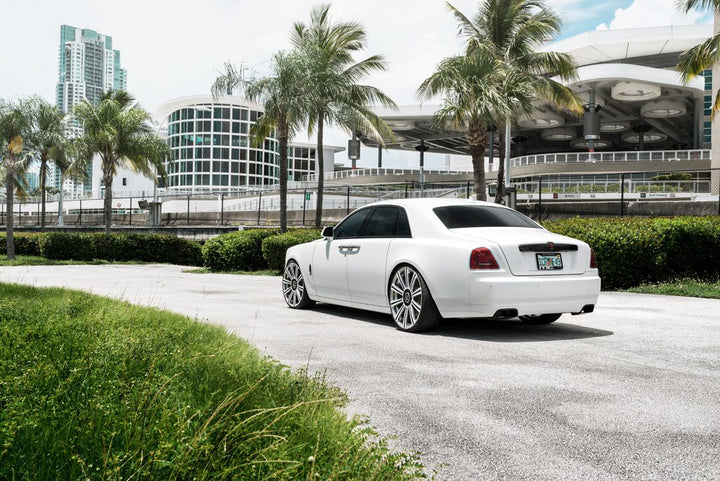 Rolls-Royce Wraith on custom forged wheels
