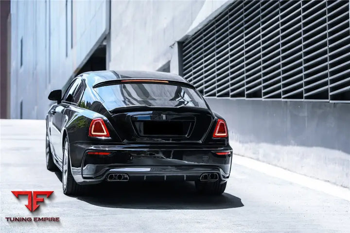 ROLLS-ROYCE WRAITH BKSS STYLE PARTIAL CARBON FIBER FULL BODY KIT BSD