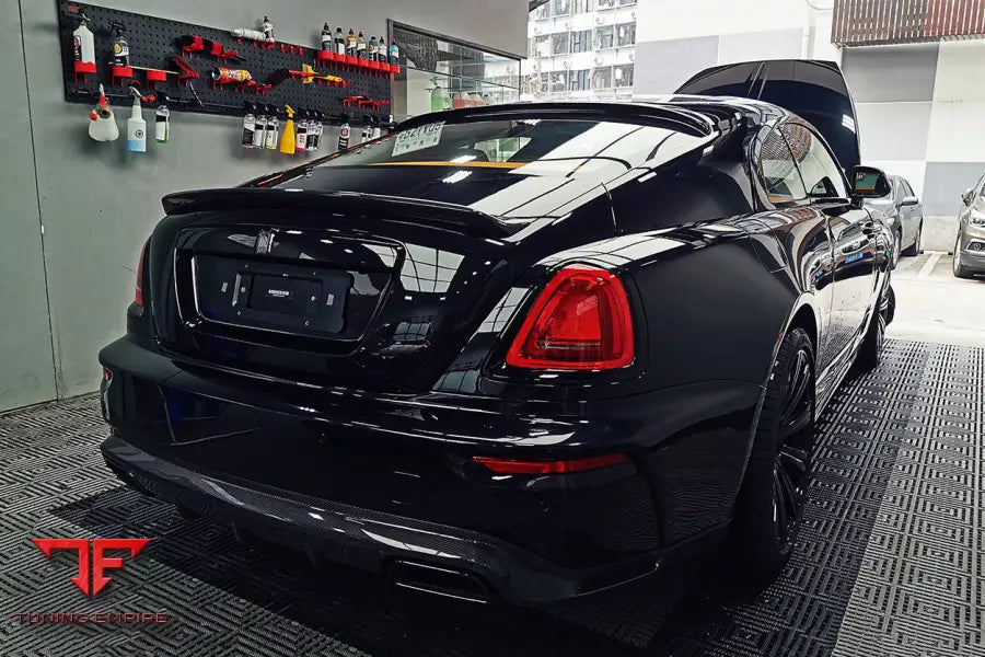 ROLLS-ROYCE WRAITH BKSSII STYLE CARBON FIBER TRUNK SPOILER BSD
