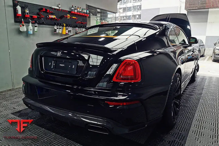 ROLLS-ROYCE WRAITH BKSSII STYLE CARBON FIBER TRUNK SPOILER BSD