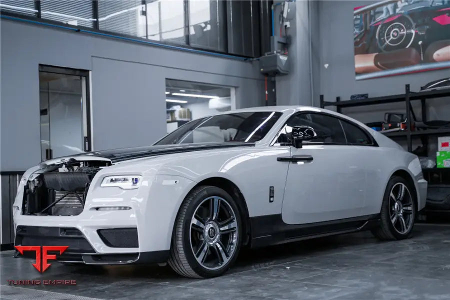 ROLLS-ROYCE WRAITH & DAWN BKSS PORTION CARBON FIBER FRONT BUMPER BSD