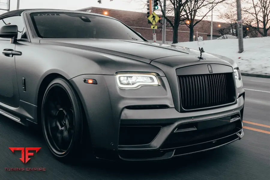 ROLLS-ROYCE WRAITH & DAWN BKSS PORTION CARBON FIBER FRONT BUMPER BSD