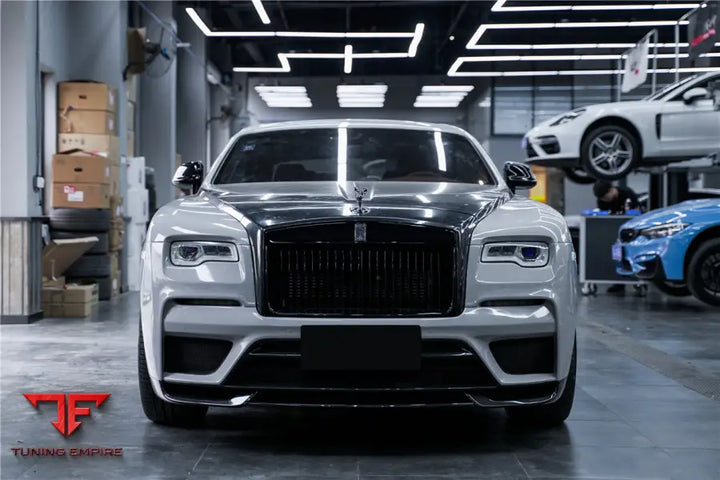 ROLLS-ROYCE WRAITH & DAWN BKSS PORTION CARBON FIBER FRONT BUMPER BSD