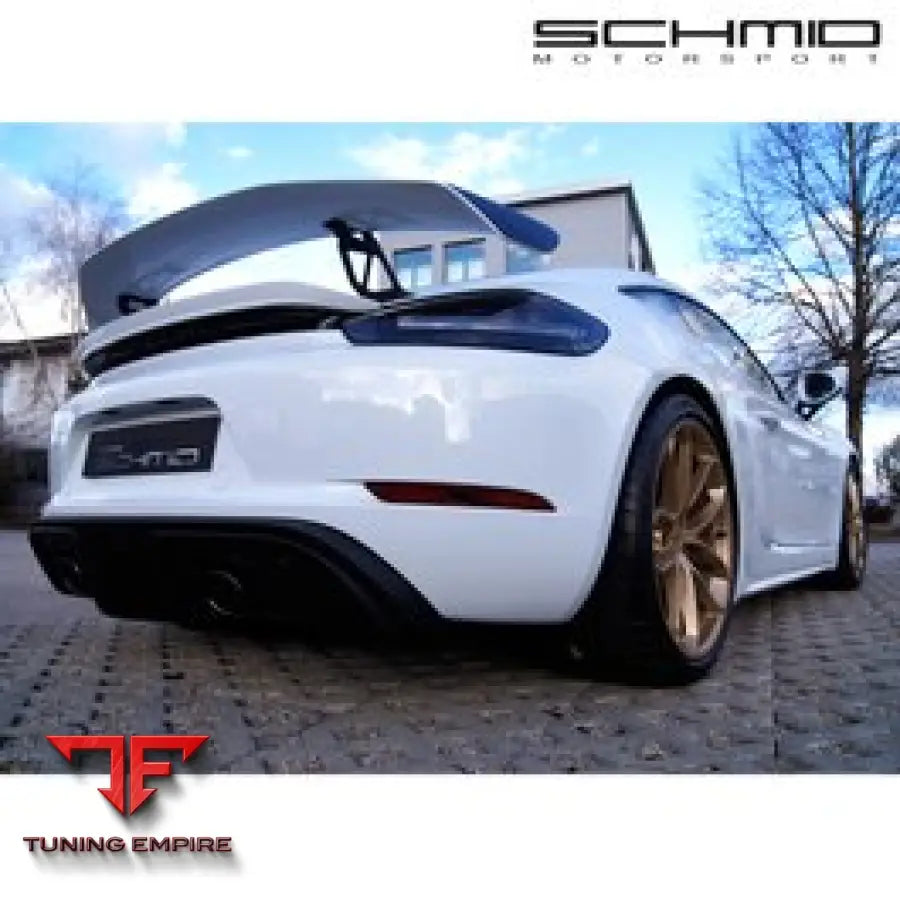SCHMID MOTORSPORT PORSCHE 718 BOXSTER S WITH OPF 2.0 2.5 SPORT CATALYSTS & OPF DELETE