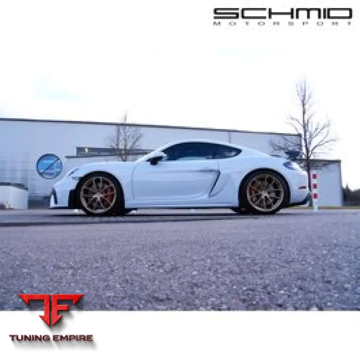 SCHMID MOTORSPORT PORSCHE 718 BOXSTER S WITH OPF 2.0 2.5 SPORT CATALYSTS & OPF DELETE - Exhaust System