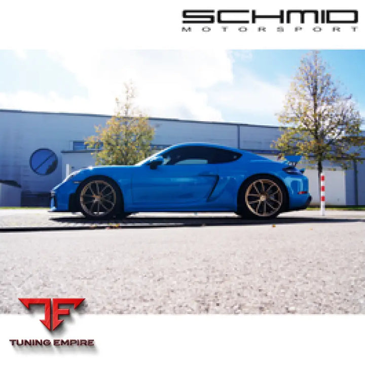 SCHMID MOTORSPORT PORSCHE 718 CAYMAN GT4 WITH OPF 4.0 RACING SWITCH VALVE CONTROL - Performance Package