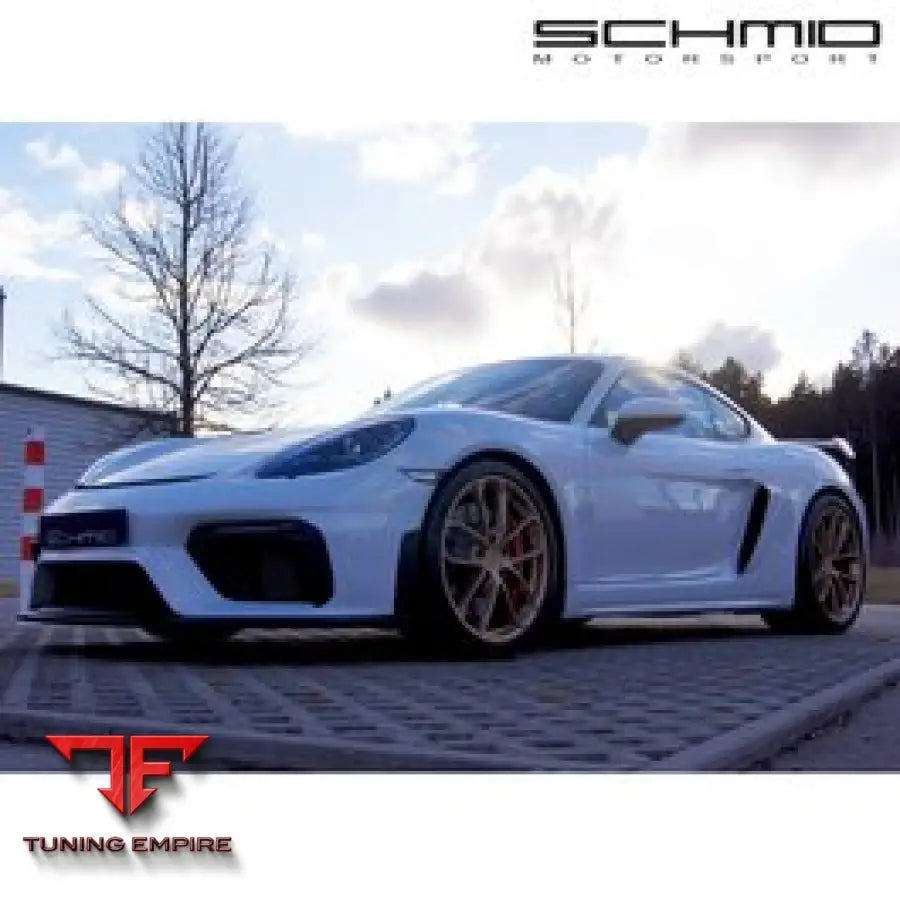 SCHMID MOTORSPORT PORSCHE 718 CAYMAN GTS MIT OPF 2.0 2.5 SPORT CATALYSTS & OPF DELETE - Exhaust System