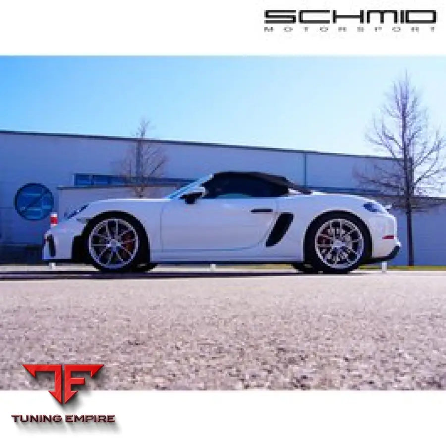 SCHMID MOTORSPORT PORSCHE 718 CAYMAN GTS WITH OPF 4.0 RACING PURE EXHAUST