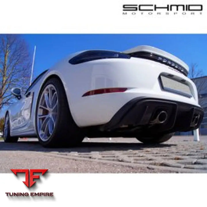 SCHMID MOTORSPORT PORSCHE 718 SPYDER WITH OPF 4.0 RACING PURE EXHAUST - Exhaust System