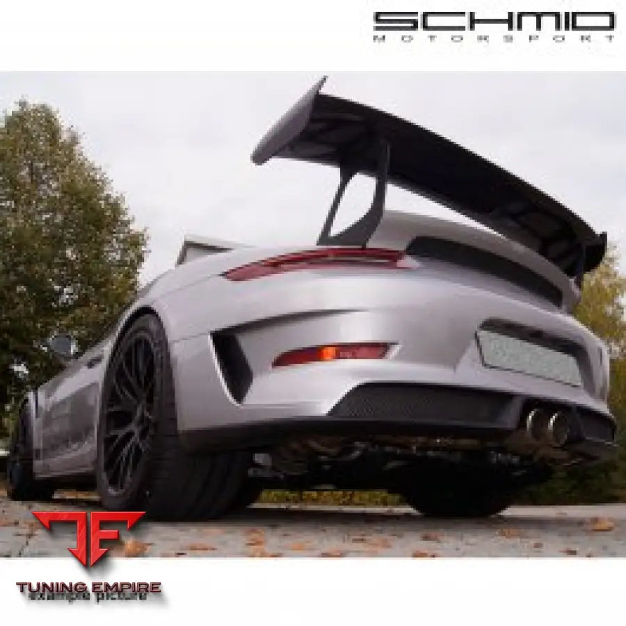 SCHMID MOTORSPORT PORSCHE 991 SPEEDSTER WITH OPF RACING VALVE REAR EXHAUST