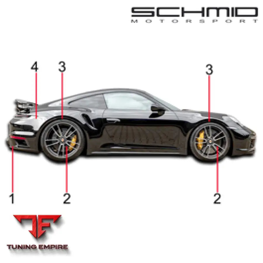 SCHMID MOTORSPORT PORSCHE 992 CARRERA TARGA -S -4S -GTS TRACK POWER PACKAGE