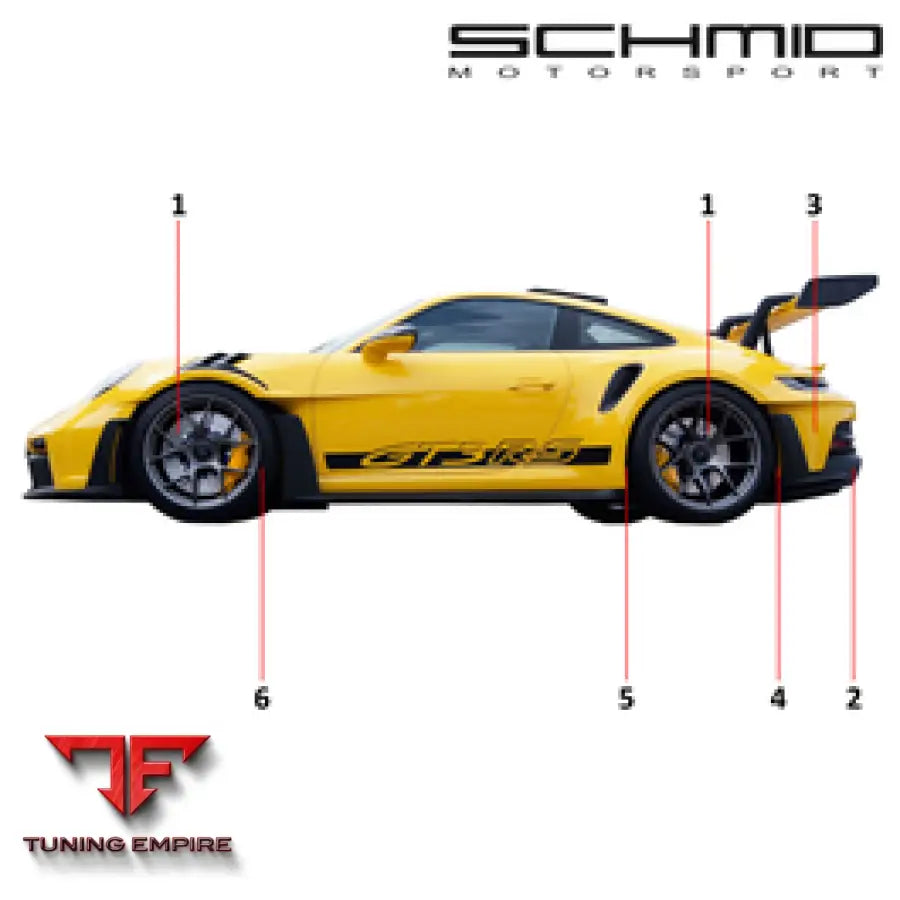 SCHMID MOTORSPORT PORSCHE 992 GT3 RS MK1 TRACK POWER PACKAGE