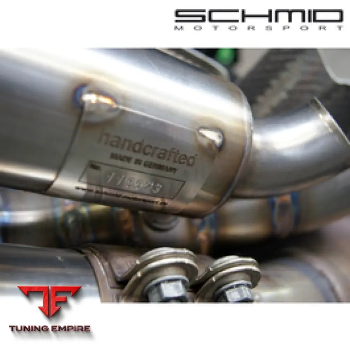 SCHMID MOTORSPORT PORSCHE 992 TURBO -S RACING VALVE REAR EXHAUST - Exhaust System