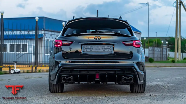 SCL Performance QX70 Draco Slim rear
