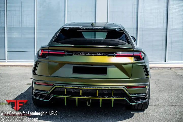 SCL Performance Urus GT rear wing