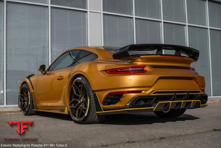 SCL Performance 991 Turbo S rear wing