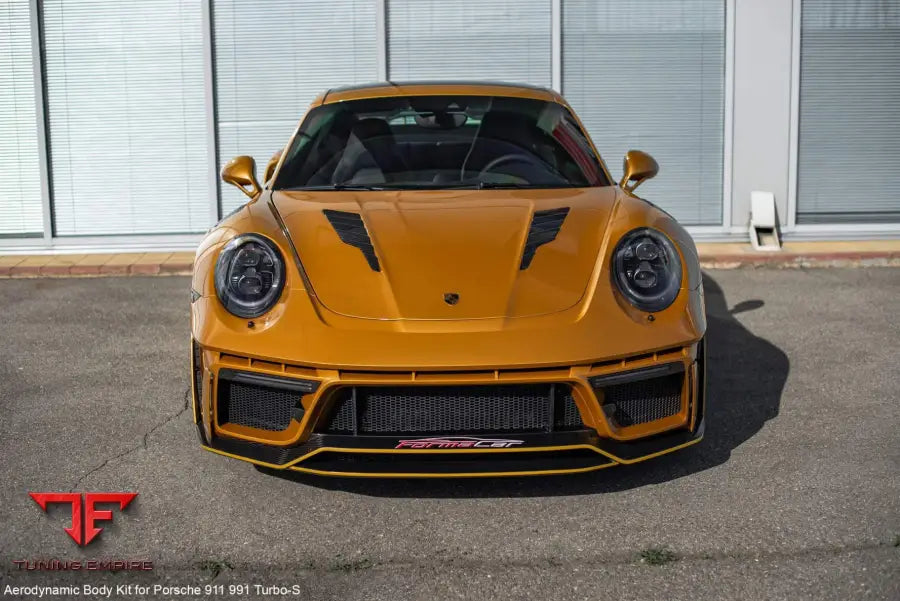 SCL Performance 991 Turbo S bonnet