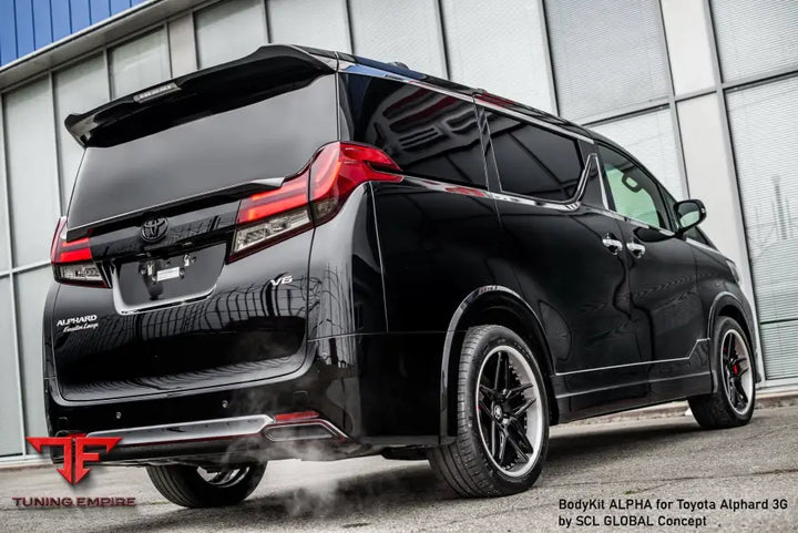 SCL Performance Alphard rear apron
