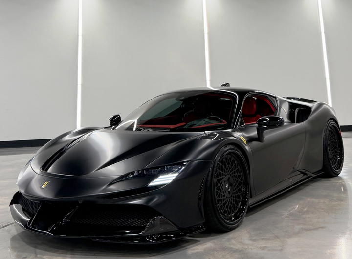 FERRARI SF90 FORGED WHEELS AND CARBON KIT