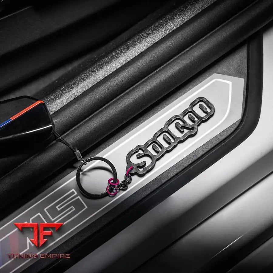 SOOQOO KEYCHAIN IN PREPREG CARBON FIBRE (V2) - Carbon Fibre Parts
