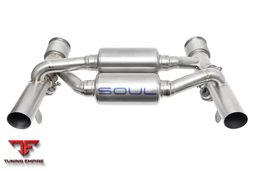 SOUL Lamborghini Huracan titanium valved exhaust system