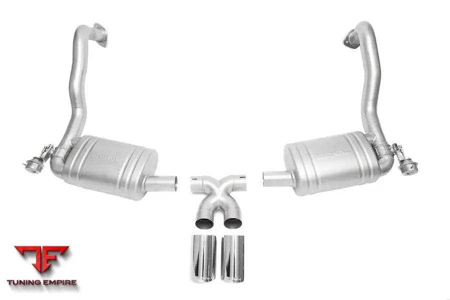 SOUL PORSCHE 981 BOXSTER / CAYMAN SOUL VALVED EXHAUST SYSTEM
