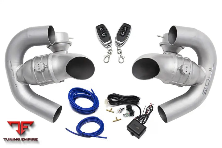 SOUL PORSCHE 986 BOXSTER SOUL VALVED MUFFLER BYPASS CONVERSION EXHAUST