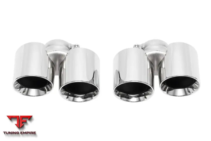 SOUL PORSCHE 991.1 CARRERA BASE (WITHOUT PSE) BOLT ON EXHAUST TIPS
