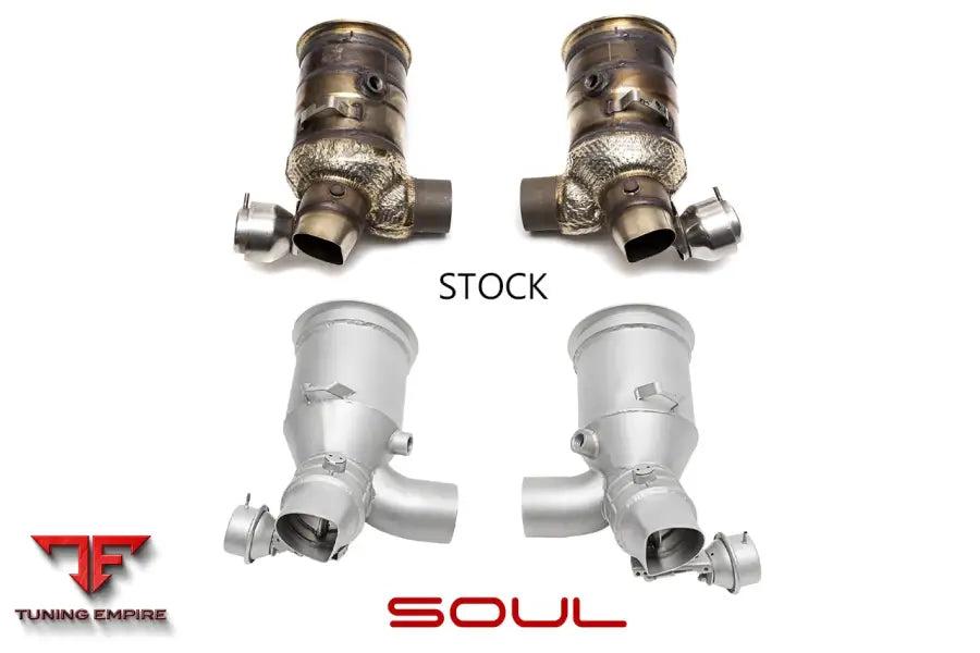 SOUL PORSCHE 991.2 GT2 RS SOUL CAT BYPASS DOWNPIPE