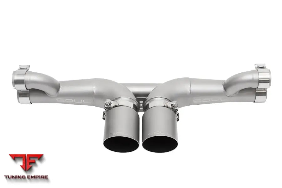 SOUL PORSCHE 991 GT3 / GT3 RS / 911R SOUL CENTER MUFFLER BYPASS EXHAUST