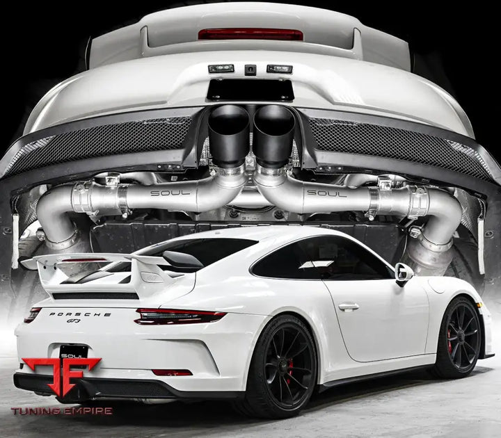 SOUL PORSCHE 991 GT3 / GT3 RS / 911R SOUL CENTER MUFFLER BYPASS EXHAUST
