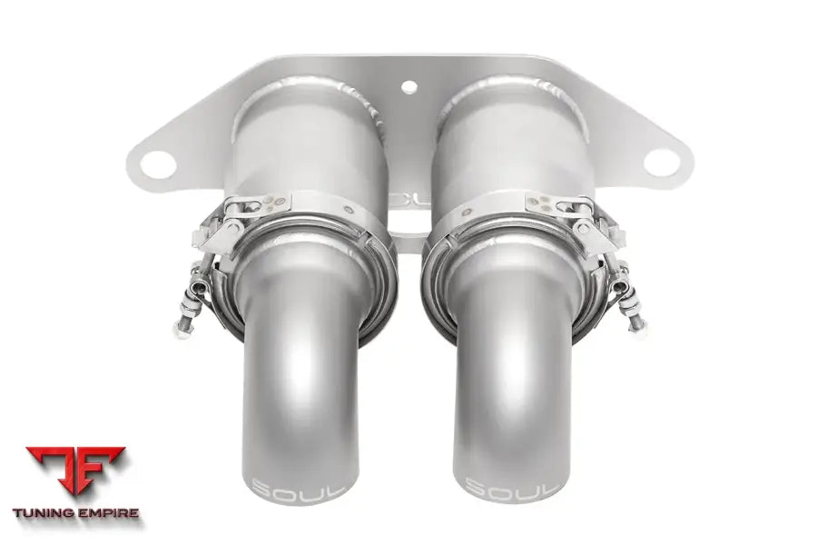 SOUL PORSCHE 991 GT3 / GT3 RS SOUL BOLT-ON RESONATED TIPS