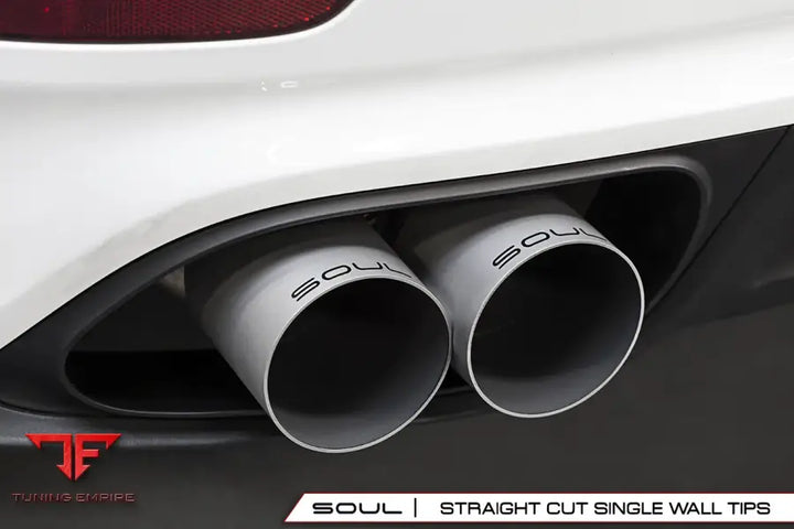 SOUL PORSCHE 991 TURBO COMPETITION X-PIPE EXHAUST