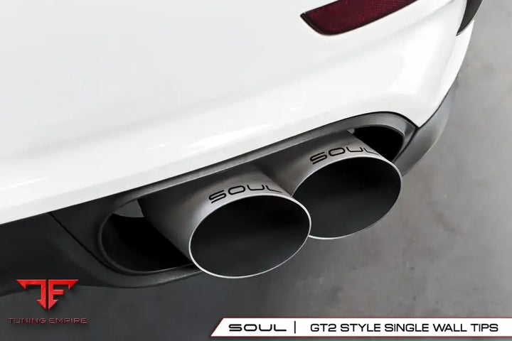 SOUL PORSCHE 991 TURBO COMPETITION X-PIPE EXHAUST