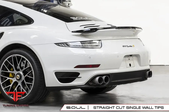 SOUL PORSCHE 991 TURBO SPORT X-PIPE EXHAUST