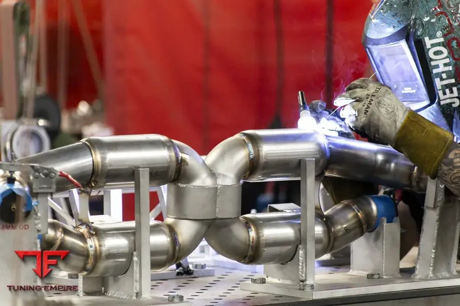 SOUL PORSCHE 991 TURBO SPORT X-PIPE EXHAUST