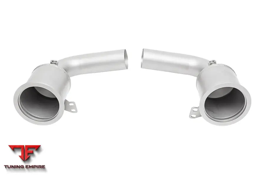 SOUL Porsche 992.1 Carrera cat bypass pipes