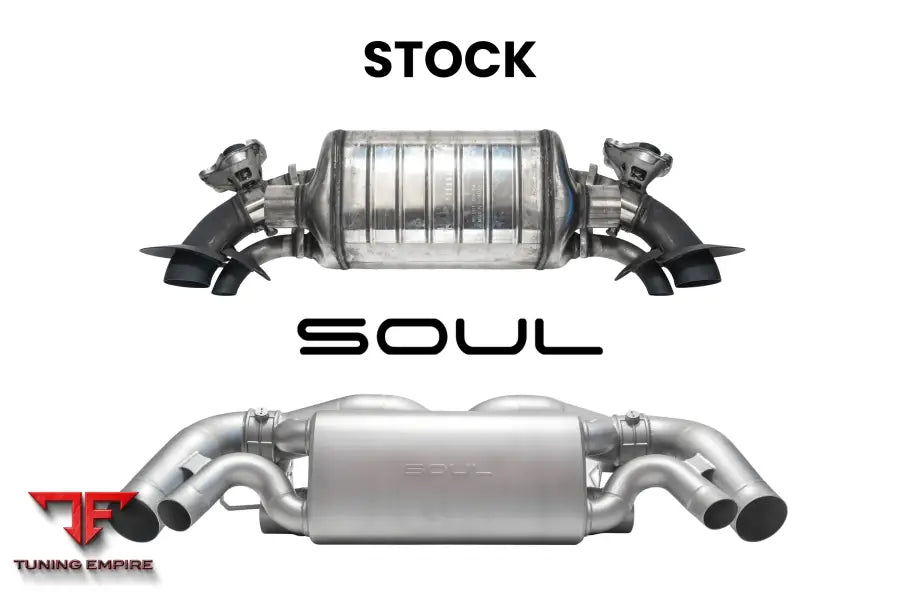 SOUL PORSCHE 992.2 CARRERA (BASE / T / S) SOUL VALVED EXHAUST