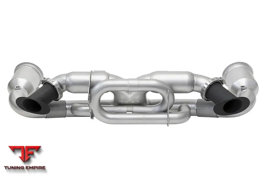 SOUL Porsche 992 Turbo performance exhaust system