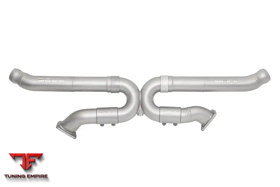SOUL Porsche 993 Carrera cat bypass X-pipe