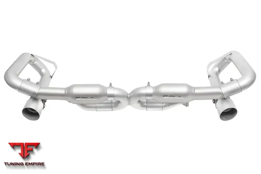 SOUL PORSCHE 993 CARRERA COMPETITION MUFFLER BYPASS EXHAUST SYSTEM