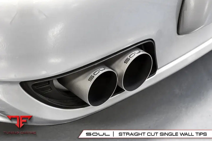 SOUL PORSCHE 997.1 TURBO COMPETITION X-PIPE EXHAUST
