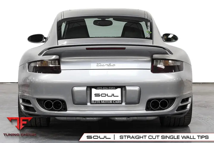 SOUL PORSCHE 997.1 TURBO COMPETITION X-PIPE EXHAUST
