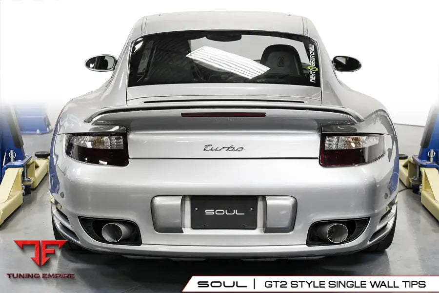 SOUL PORSCHE 997.1 TURBO COMPETITION X-PIPE EXHAUST