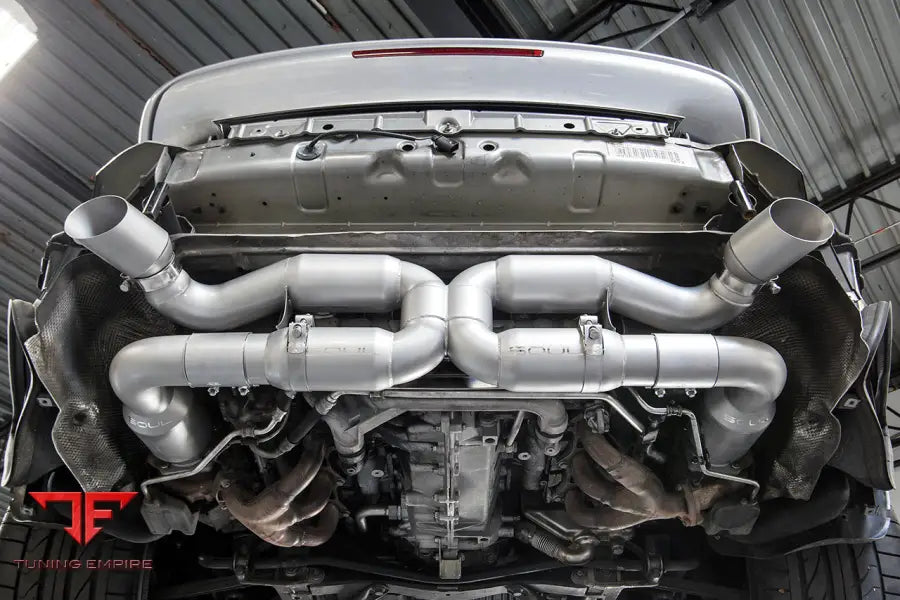 SOUL PORSCHE 997.1 TURBO SPORT X-PIPE EXHAUST