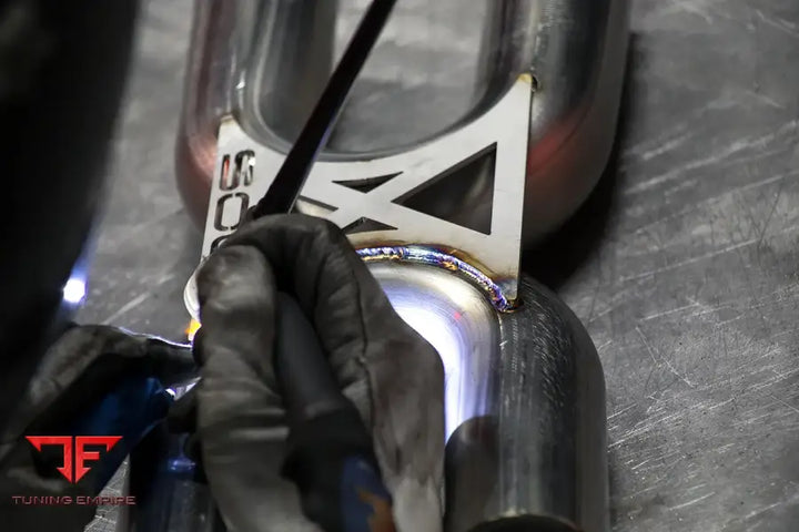 SOUL PORSCHE 997.2 CARRERA CENTER MUFFLER BYPASS EXHAUST SYSTEM