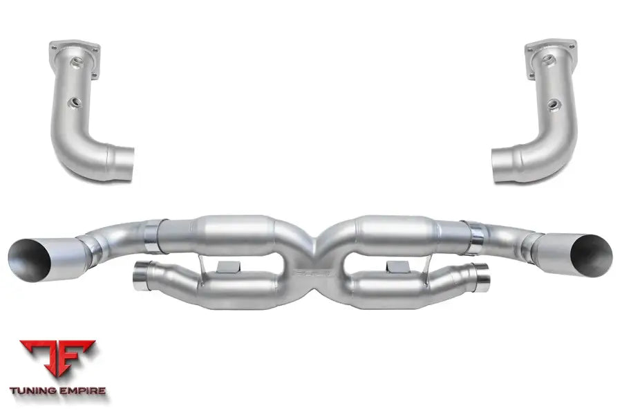 SOUL PORSCHE 997.2 TURBO COMPETITION X-PIPE EXHAUST