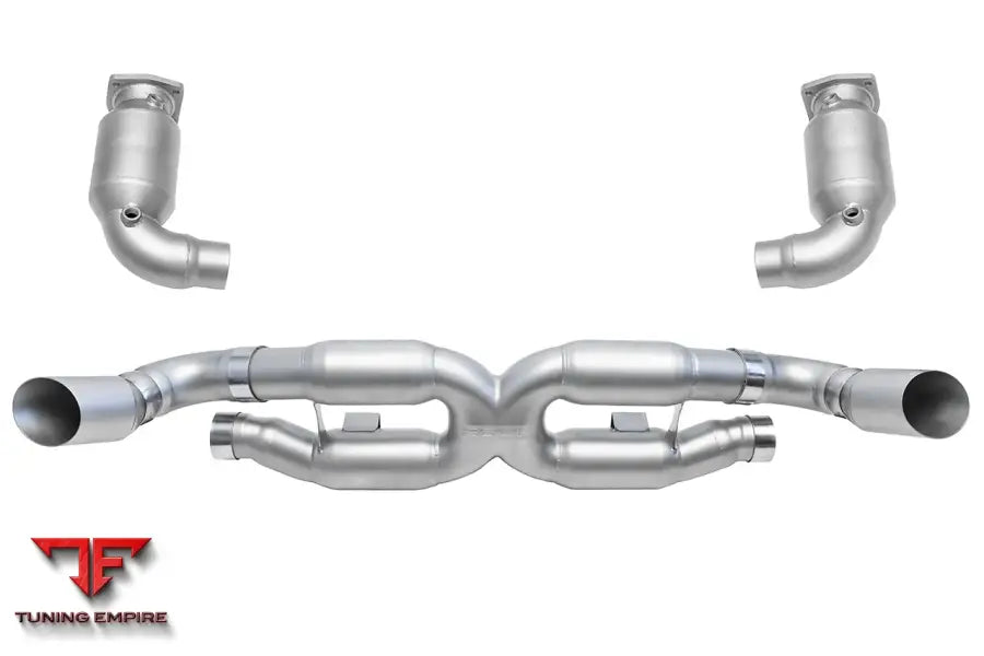 SOUL PORSCHE 997.2 TURBO SPORT X-PIPE EXHAUST
