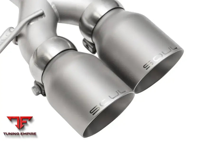 SOUL PORSCHE MACAN 2.0T SOUL RESONATED MUFFLER BYPASS EXHAUST